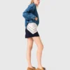 Denim-Bomberjacke