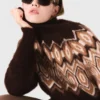 Fair-Isle-Pullover mit hohem Kragen Fair-Isle-Pullover mit hohem Kragen