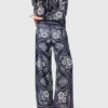 Fließende Hose mit Bandana-Print Fließende Hose mit Bandana-Print