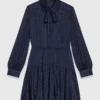 Fließendes Hemdkleid mit Nieten