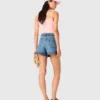 Geflochtene Jeansshorts Geflochtene Jeansshorts
