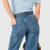 Geflochtene Schlagjeans Geflochtene Schlagjeans