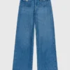 Geflochtene Schlagjeans Geflochtene Schlagjeans