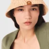 Gehäkelter Raffia-Bucket-Hat