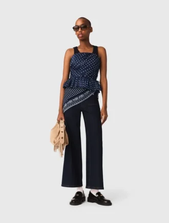 Gemustertes Bustier-Top Gemustertes Bustier-Top
