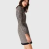 Gemustertes Plisseekleid Gemustertes Plisseekleid