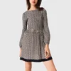 Gemustertes Plisseekleid Gemustertes Plisseekleid
