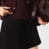 Gerad geschnittene Plissee-Shorts Gerad geschnittene Plissee-Shorts