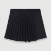 Gerad geschnittene Plissee-Shorts Gerad geschnittene Plissee-Shorts