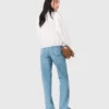 Gerade Jeans mit Ketten Gerade Jeans mit Ketten