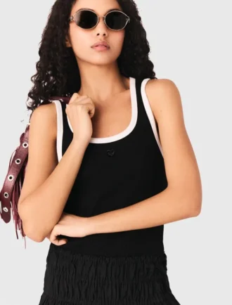 Geripptes Tanktop