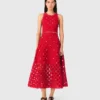 Gespiegeltes Häkelkleid