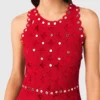 Gespiegeltes Häkelkleid