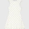 Gespiegeltes Häkelkleid