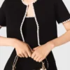 Gesteppte, kurz geschnittene Strickjacke Gesteppte, kurz geschnittene Strickjacke