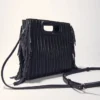 Gesteppte M Bag aus Leder Gesteppte M Bag aus Leder