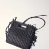 Gesteppte M Bag aus Leder Gesteppte M Bag aus Leder