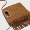 Gesteppte M Bag aus Wildleder Gesteppte M Bag aus Wildleder