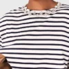 Gestreiftes Langarm-T-Shirt