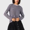 Gestreiftes T-Shirt