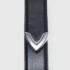 Glatter Ledergürtel