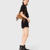 Glänzende Tweed-Shorts Glänzende Tweed-Shorts