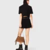 Glänzende Tweed-Shorts Glänzende Tweed-Shorts