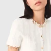 Goldschmuck-Strickjacke Goldschmuck-Strickjacke