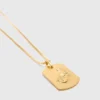 Halskette mit Sternzeichen-Plakette