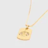 Halskette mit Sternzeichen-Plakette