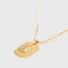 Halskette mit Sternzeichen-Plakette