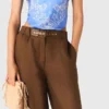 Hose aus Leinenmischung Hose aus Leinenmischung
