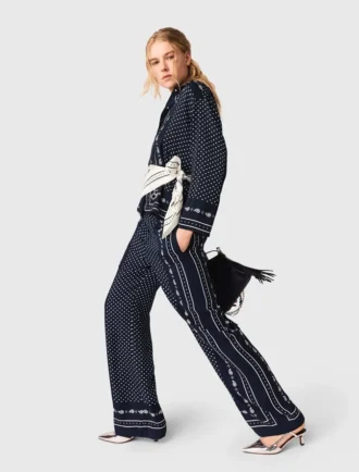 Hose mit Bandana-Print