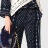 Hose mit Bandana-Print Hose mit Bandana-Print