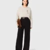 Hose mit weitem Bein Hose mit weitem Bein
