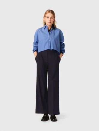Hose mit weitem Bein
