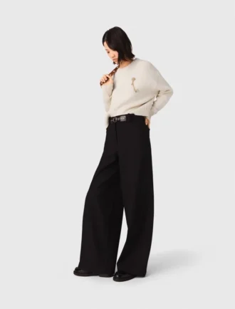 Hose mit weitem Bein