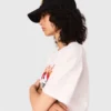 Besticktes T-Shirt