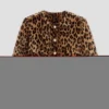 Jacke aus Kunstfell in Leopardenmuster Jacke aus Kunstfell in Leopardenmuster