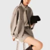 Jacke aus Wollmischung