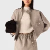 Jacke aus Wollmischung