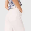 Jeans mit hoher Taille und weitem Bein Jeans mit hoher Taille und weitem Bein