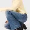 Jeans mit Kettengürtel Jeans mit Kettengürtel