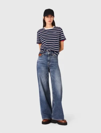 Jeans mit weitem Bein
