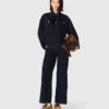 Jeansjacke mit Schleife