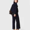 Jeansjacke mit Schleife