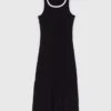 Jersey-Trägerkleid