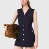 Jumpsuit aus Wollmischung mit Lagen-Effekt Jumpsuit aus Wollmischung mit Lagen-Effekt
