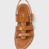 K.Jacques Leder-Gladiator-Sandalen K.Jacques Leder-Gladiator-Sandalen