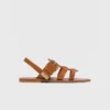 K.Jacques Leder-Gladiator-Sandalen K.Jacques Leder-Gladiator-Sandalen